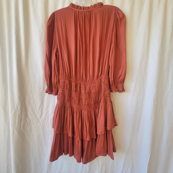 Maje Terra Cotta Dress - Picture 2 of 6